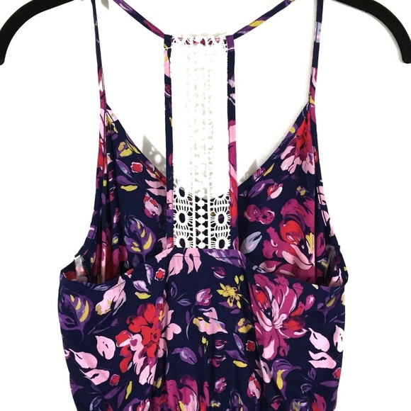 Grayson Threads Crochet Racer Back Maxi Dress NWOT - Picture 6 of 8